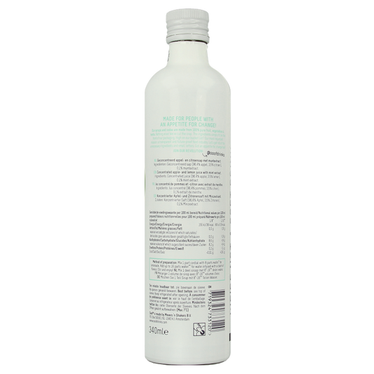 Soof Drinks Siroop citroen munt & appel 340 Milliliter