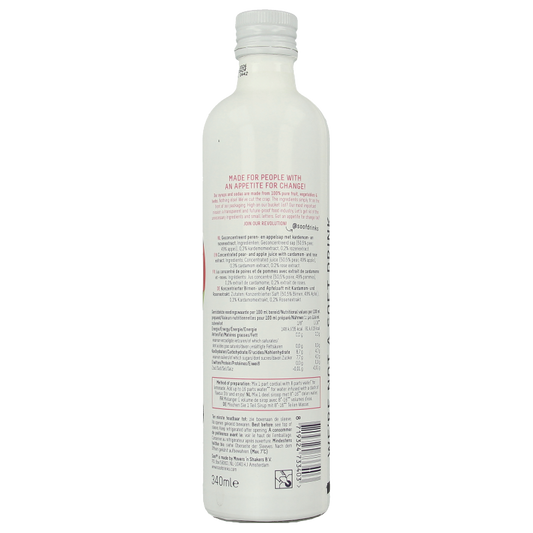 Soof Drinks Siroop kardemom peer & appel 340 Milliliter