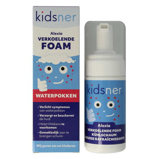 Kidsner Alexia verkoelende foam bij waterpokken 100 Milliliter