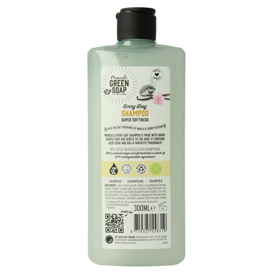 Marcel's Green Soap Shampoo every day vanilla & cherry blossom 300 Milliliter