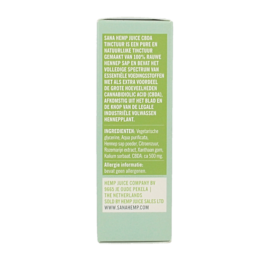 Sana Hemp Juice CBD A tinctuur 30 Gram