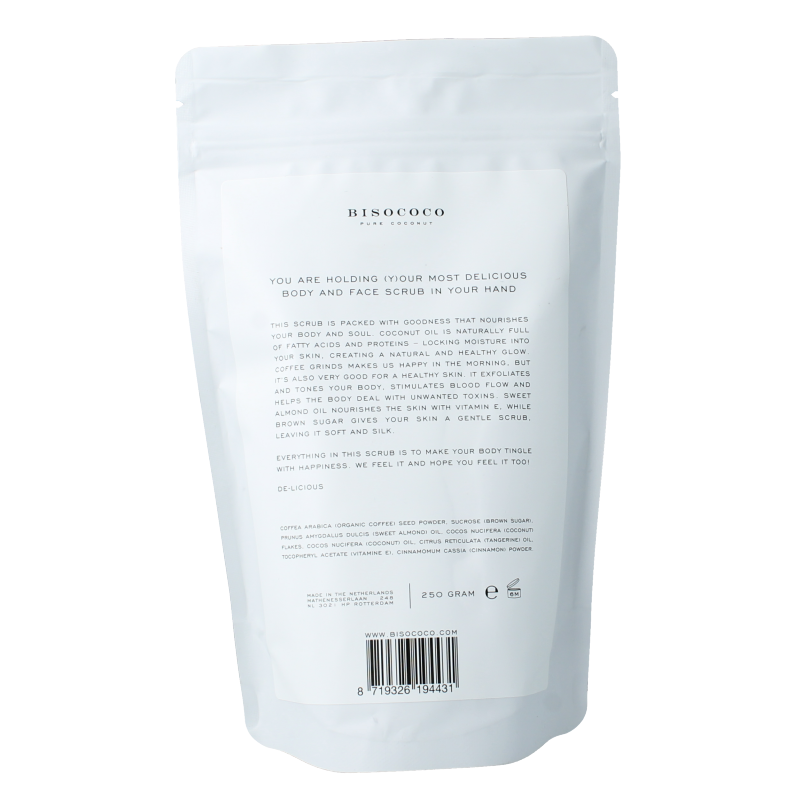 Bisococo Coffee scrub 250 Gram