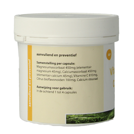 Natuurapotheek Vitamine C calmag 1000 natuurlijk 90 Capsules