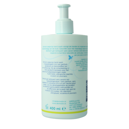 Dermolin Zeepvrije handwash 400.00 Milliliter