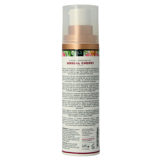 Exotiq Massageolie sensual cherry 100 Milliliter