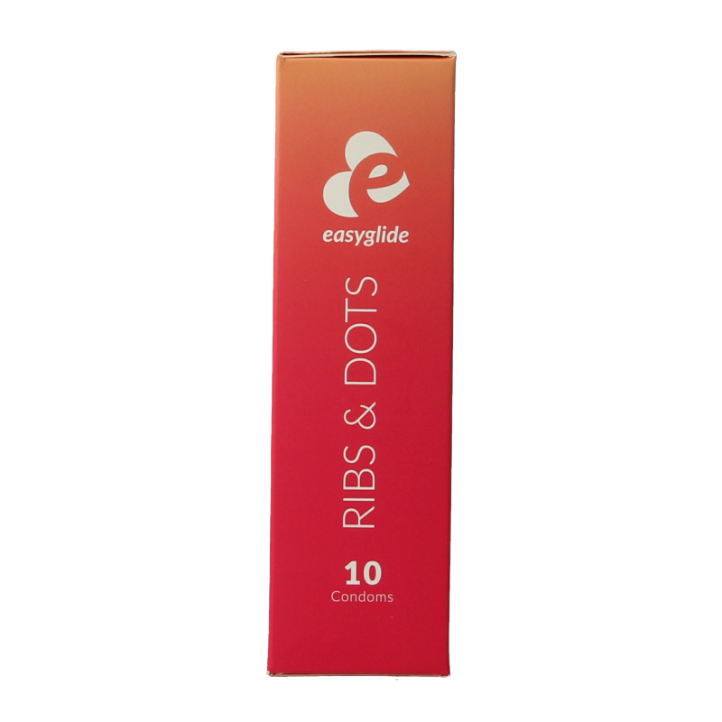 Easyglide Condooms ribs en dots 10 Stuks