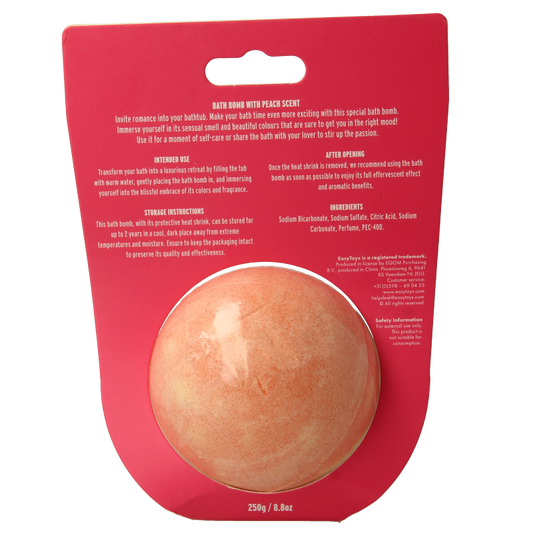 EasyToys Badbruisbal perzik 1 Stuks