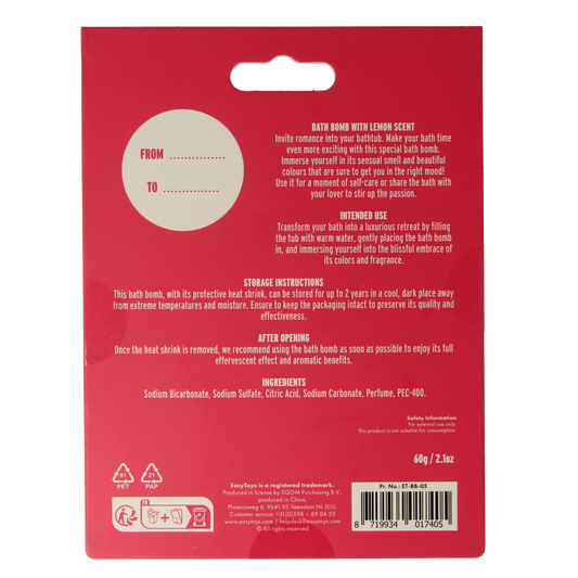 EasyToys Badbruisbal spank me 1.00 Stuks