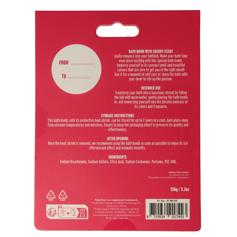 EasyToys Badbruisbal willy 1 Stuks