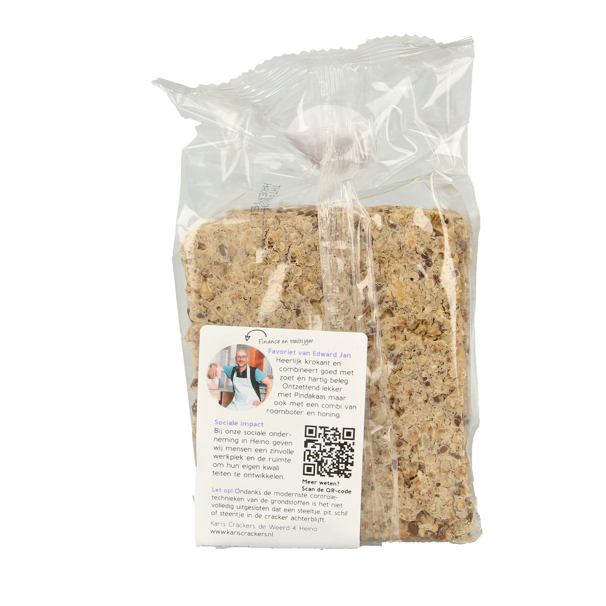 Kari's Crackers Knekkebrod haver/spelt bio 185.00 Gram