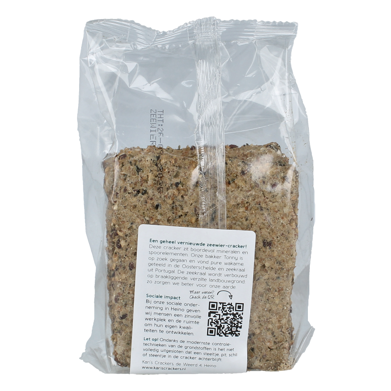 Kari's Crackers Knekkebrod zeewier bio 175 Gram