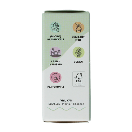 Shampoobars Shampoo bar eucalyptus & tea tree 60.00 Gram