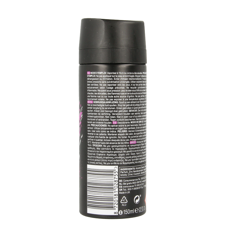 AXE Deodorant bodyspray excite 150 Milliliter