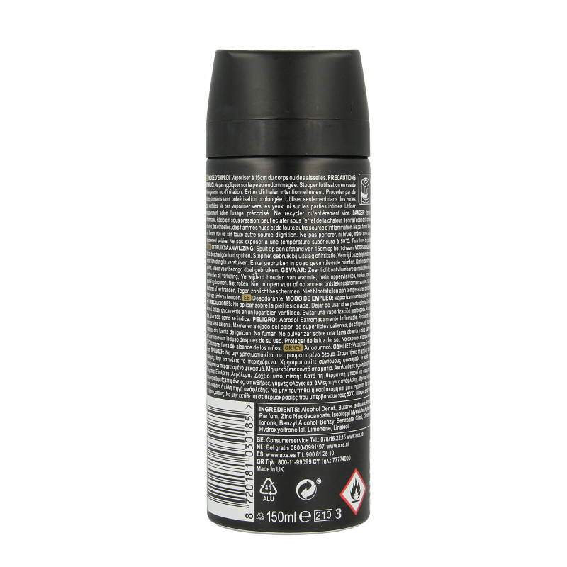 AXE Deodorant bodyspray gold 150 Milliliter