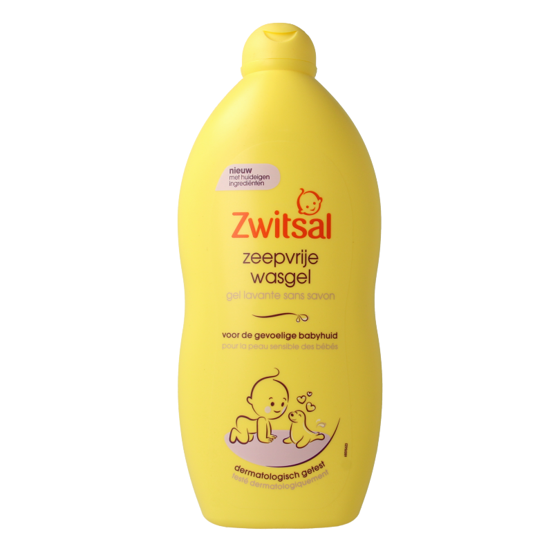 Zwitsal Wasgel zeepvrij 700 Milliliter