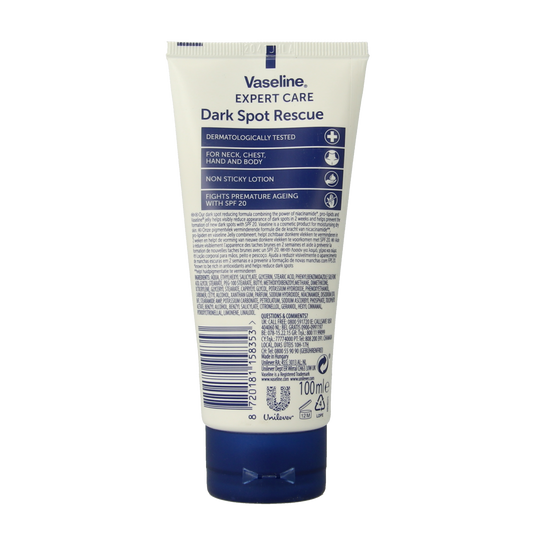 Vaseline Dark spot rescue lotion 100.00 Gram
