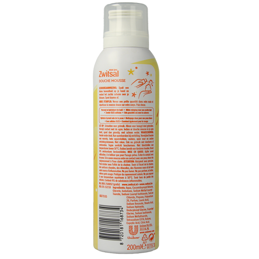 Zwitsal Douche mousse original 200 Milliliter