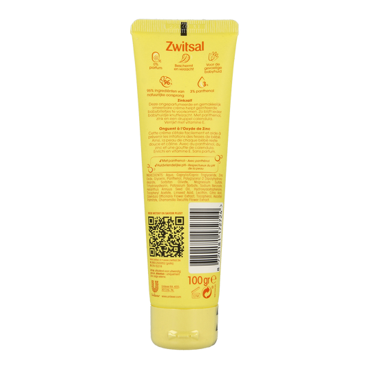 Zwitsal Zinkzalf tube 100.00 Gram