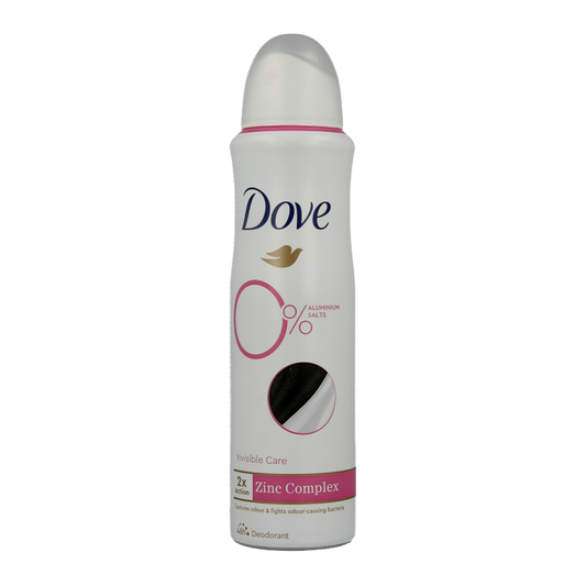Dove Deodorant spray invisible care 0% 150 Milliliter