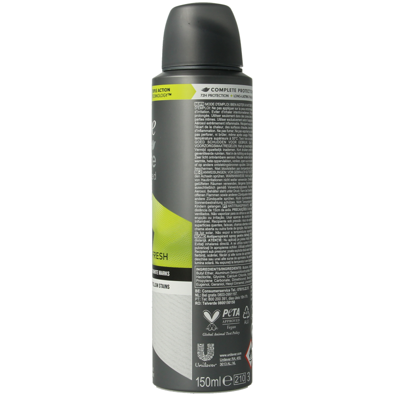 Dove Deodorant spray men+ care invisible fresh 150 Milliliter