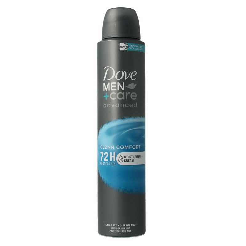Dove Deodorant spray men+ care  clean comfort 200 Milliliter