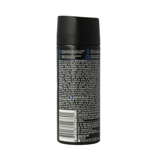 AXE Deodorant bodyspray kenobi blue lavender 150.00 Milliliter