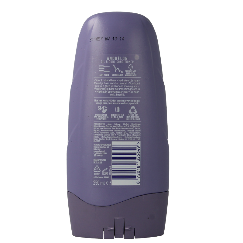 Andrelon Conditioner oil & curl 250 Milliliter