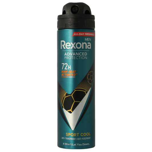 Rexona Deodorant spray 72h sport cool 150 Milliliter