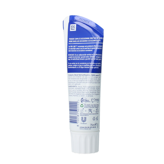 Prodent Tandpasta complete prevention 75.00 Milliliter