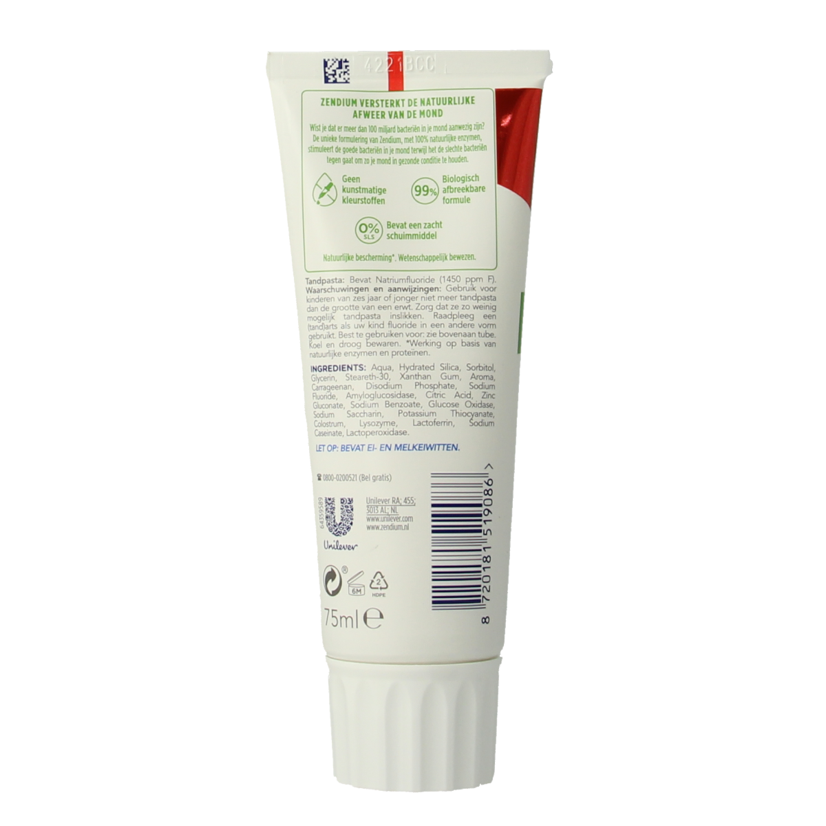 Zendium Tandpasta tandvlees protect 75.00 Milliliter