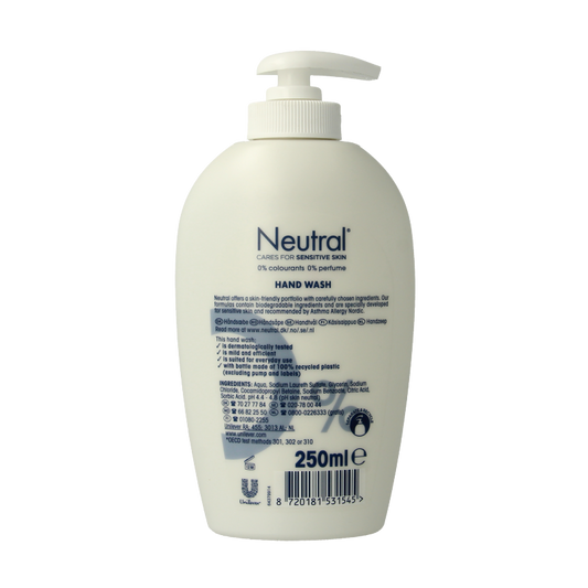Neutral Handsoap liquid 250 Milliliter