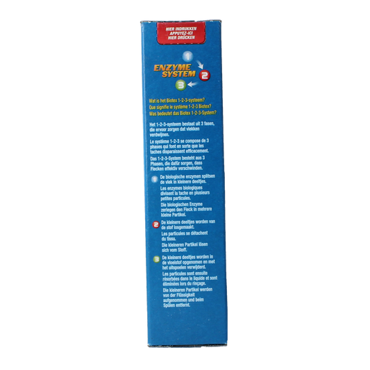 Biotex Waspoeder voorwas & waskrachtversterker 720.00 Gram
