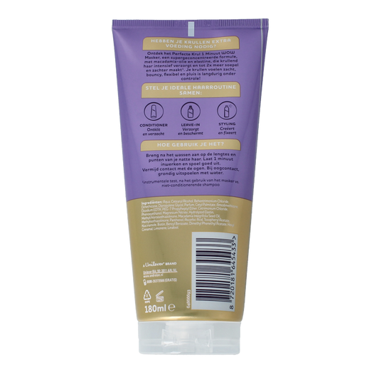 Andrelon Masker 1 minuut perfecte krul 180 Milliliter