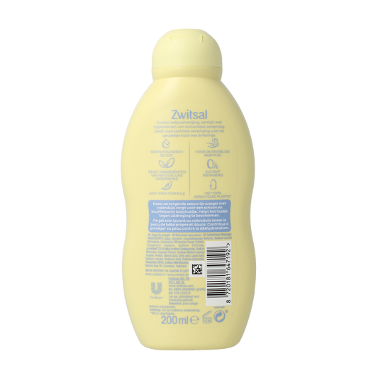 Zwitsal Wasgel zeepvrij 200.00 Milliliter