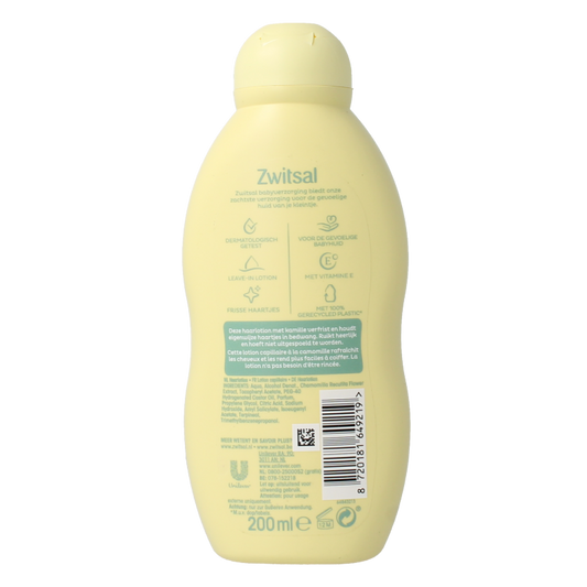 Zwitsal Goedemorgen haarlotion 200 Milliliter