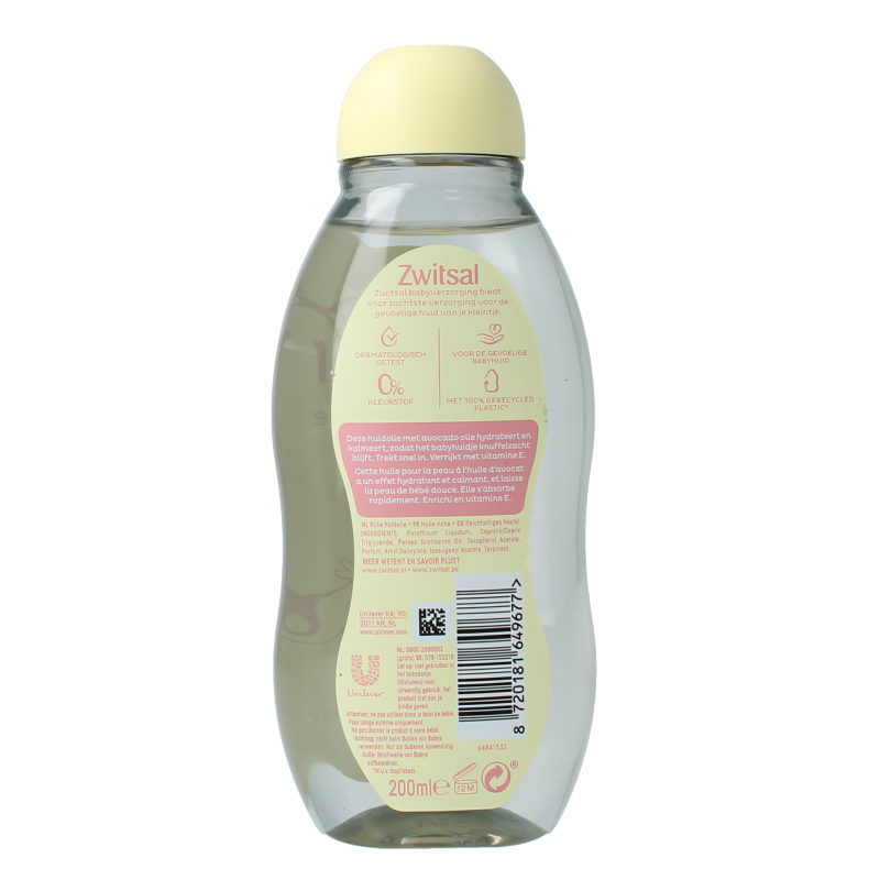 Zwitsal Rijke olie 200 Milliliter