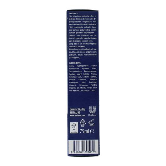 Prodent Tandpasta white now 3-in-1 75.00 Milliliter