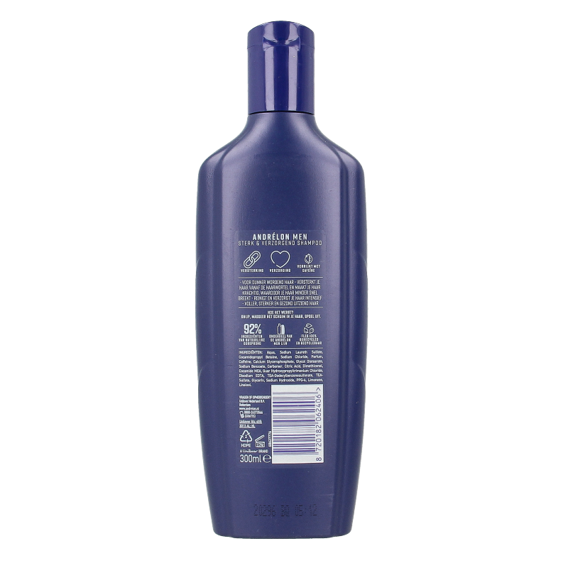 Andrelon Shampoo men sterk & verzorgend 300 Milliliter