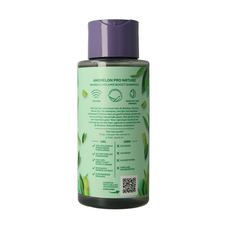 Andrelon Shampoo pro nature volume boost 400 Milliliter