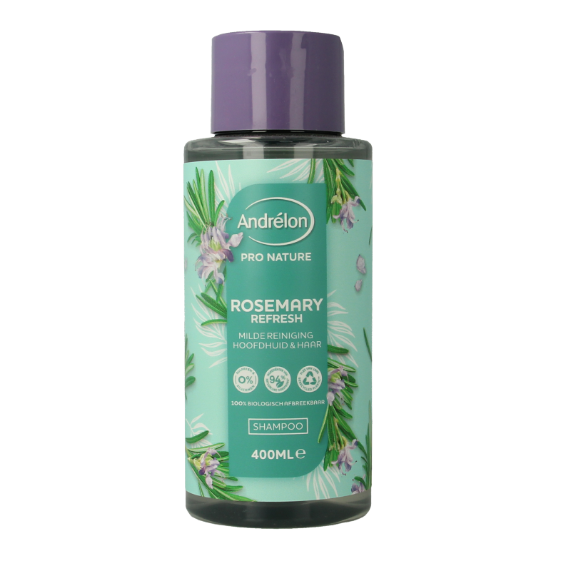 Andrelon Shampoo pro nature rosemary refresh 400 Milliliter