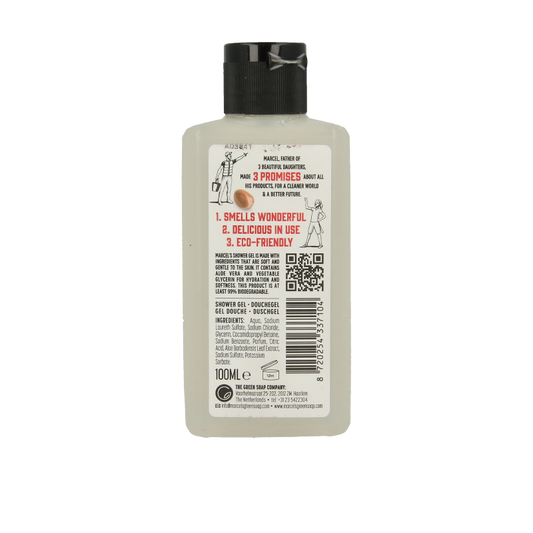Marcel's Green Soap Showergel argan & oudh mini 100 Milliliter
