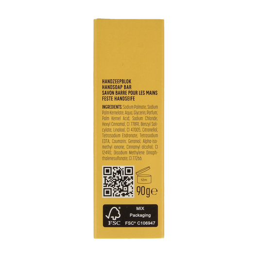 Marcel's Green Soap Handzeep bar vanille & kersenbloesem 90 Gram