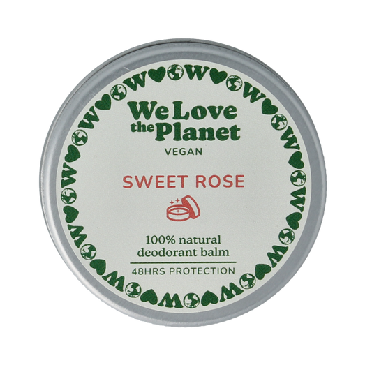 We Love Deodorant balm sweet rose vegan 35 Gram