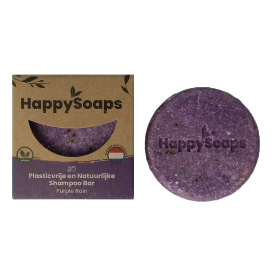 Happysoaps Shampoobar purple rain 70 Gram
