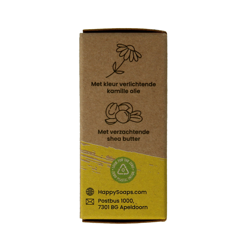 Happysoaps Shampoobar chamomile down & carry on 70 Gram