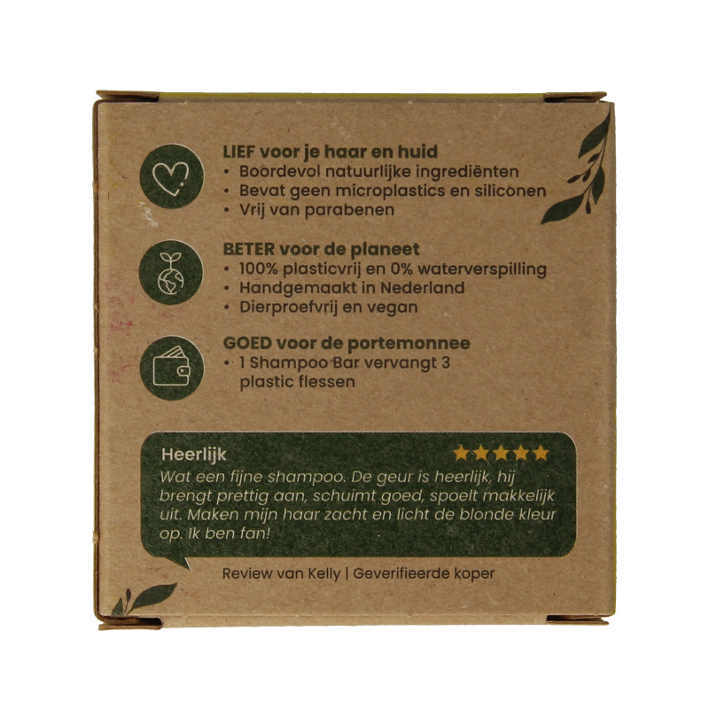 Happysoaps Shampoobar chamomile down & carry on 70 Gram
