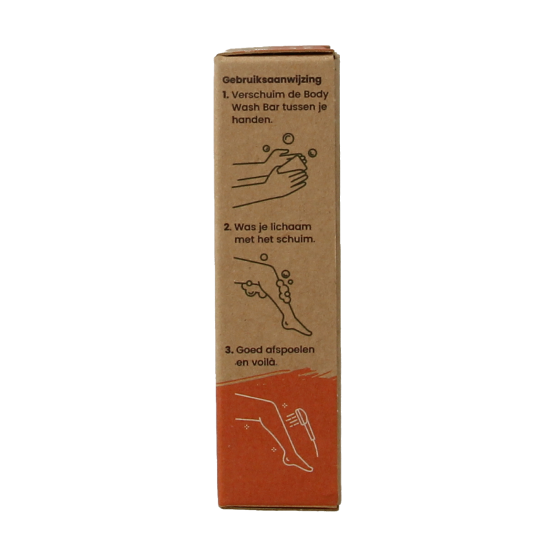 Happysoaps Body bar arganolie en rozemarijn 100 Gram