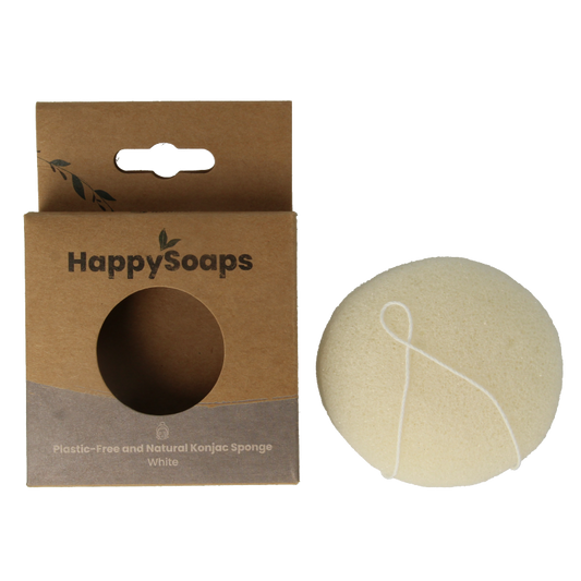 Happysoaps Konjac spons alle huidtypen 1 Stuks