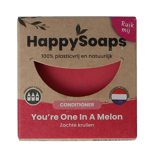 Happysoaps Conditioner bar melon power 65 Gram