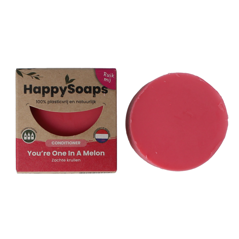 Happysoaps Conditioner bar melon power 65 Gram